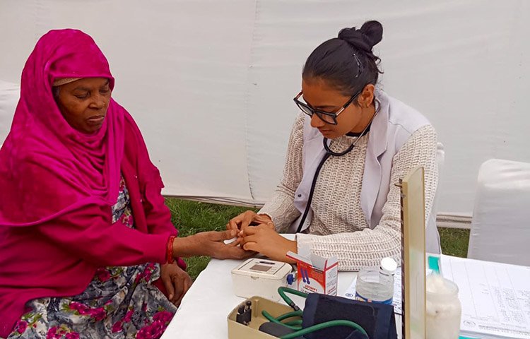 Free Eye Check-up, Cataract Operation, and eyeglasses